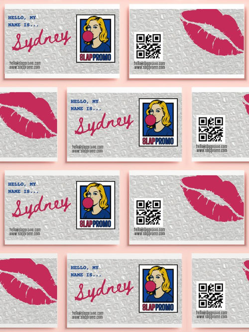 Slap Promo Custom Printed Business Cards in Bose, Idaho
